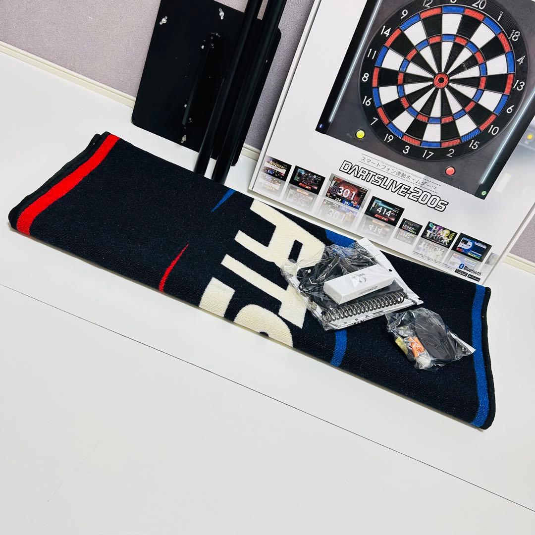 【美品】DARTSLIVE200s ポールスタンド ダーツマット付き