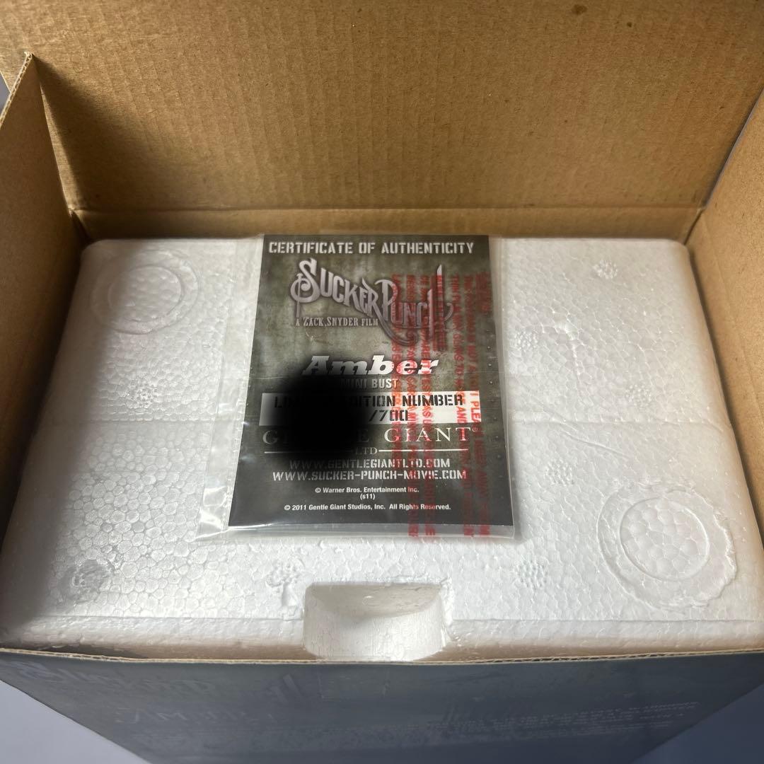 ジェントルジャイアント サッカーパンチ エンジェルウォーズ アンバー ミニバスト