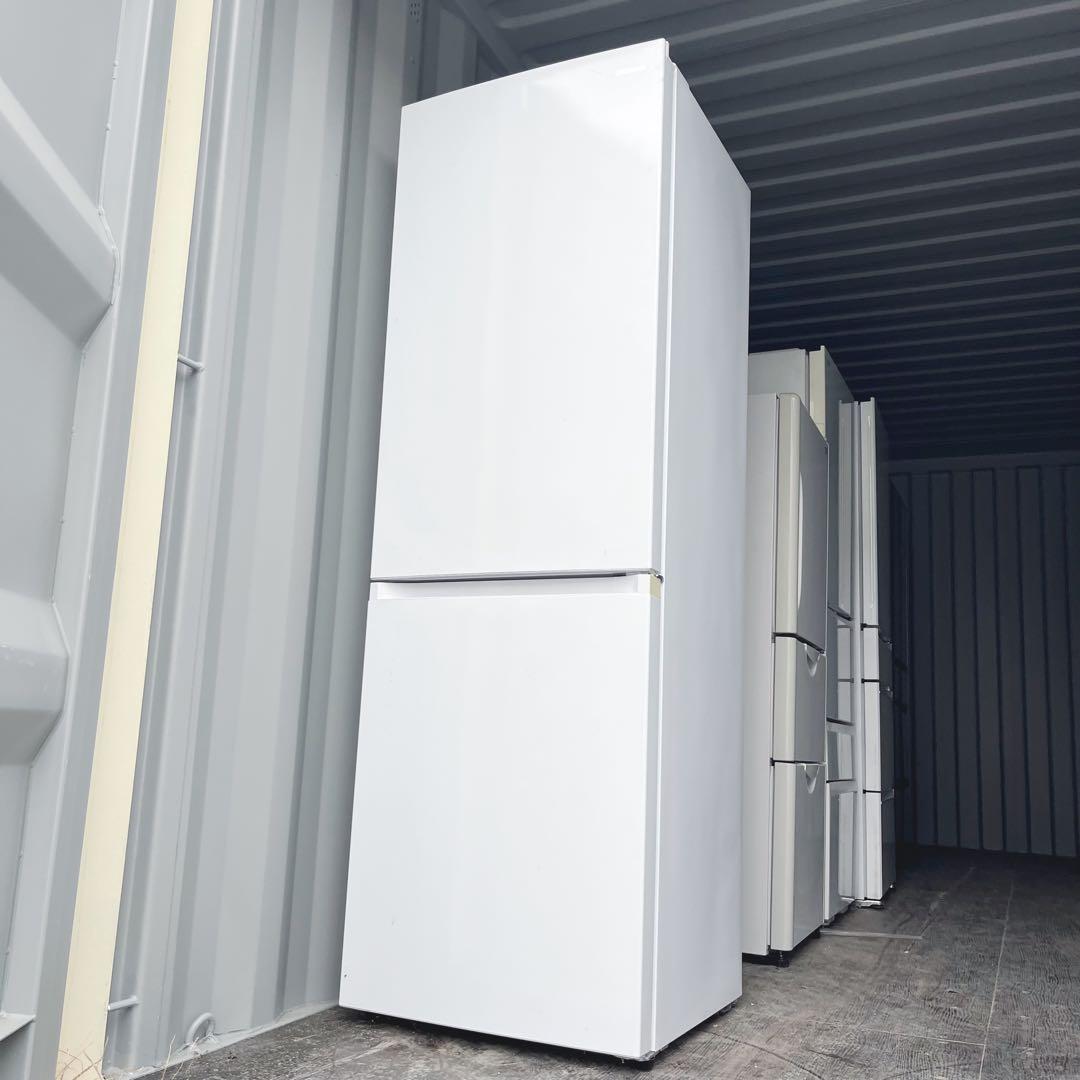 28取付無料！アイリスオーヤマ高性能おしゃれホワイトインテリア 299L冷蔵庫！