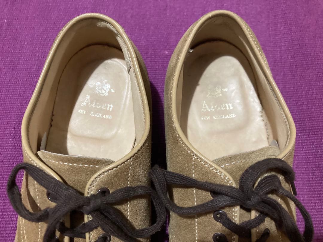 ALDEN オールデン43191 インディオックスフォード スエード Uチップ