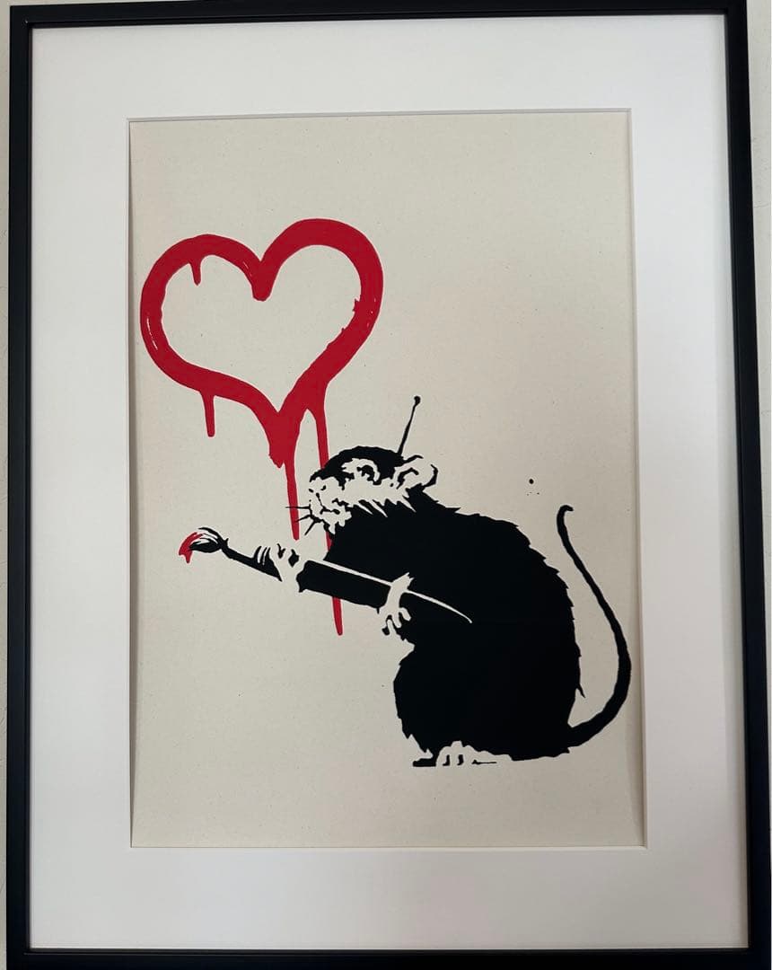 絵画 Love rat