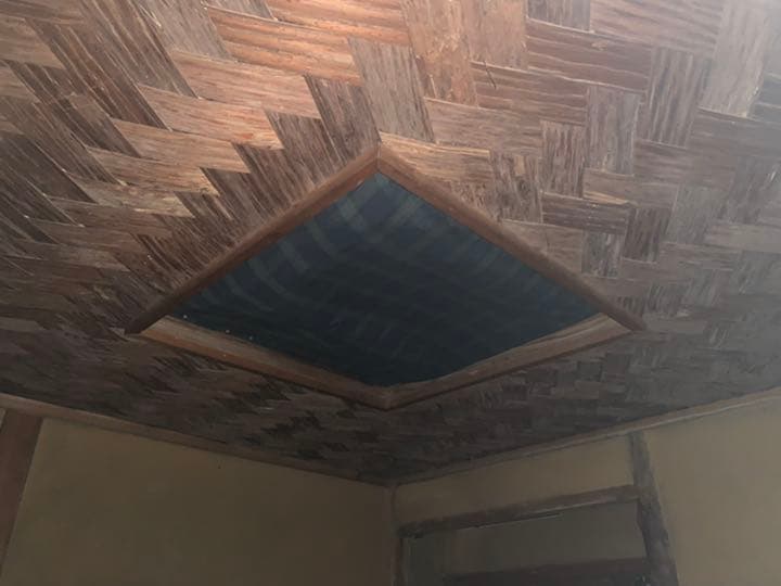 欄間、引戸、網代天井