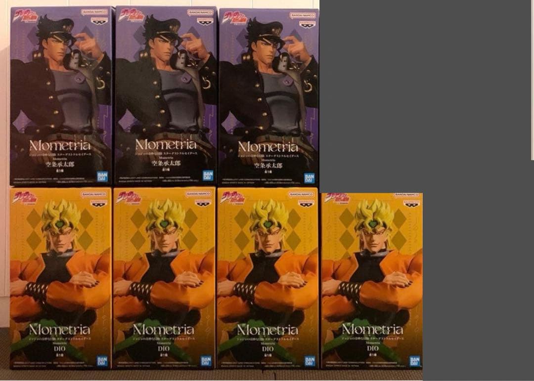 ジョジョの奇妙な冒険 Mometria 空条承太郎 DIO フィギュア　7体