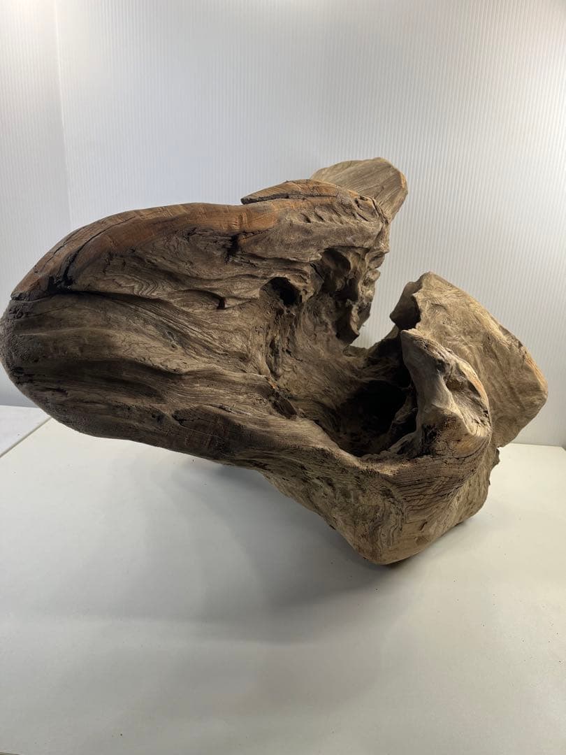 k64大型流木 アク抜き済み 爬虫類シェルター レイアウト用 登り木 インテリア
