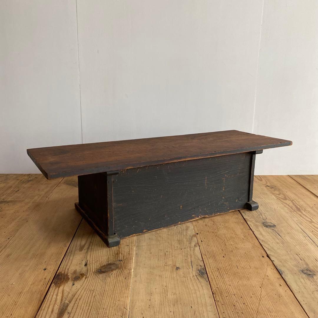 専用 アンティーク ローテーブル 展示台 飾り台 無垢材 z735