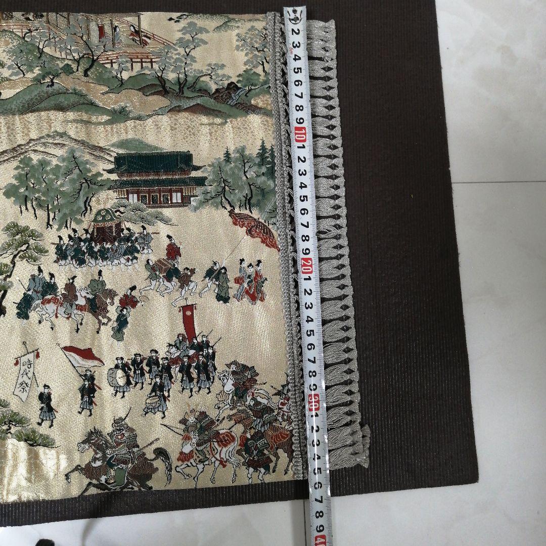 新品　西陣織　テーブルセンター　京都三大祭　葵祭▪祇園祭▪時代祭　匿名配送