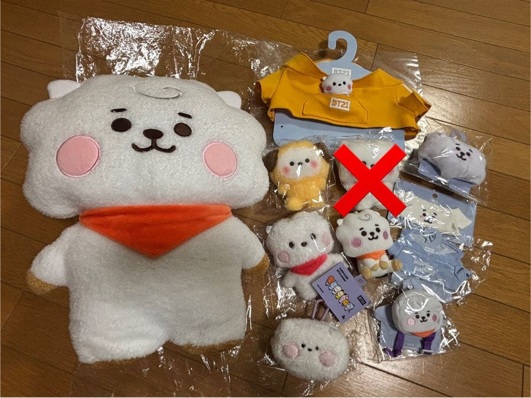 【BT21】 RJセット with chimmy