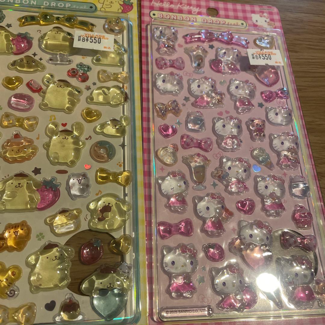 サンリオボンボンドロップシール２弾　6種セット正規品