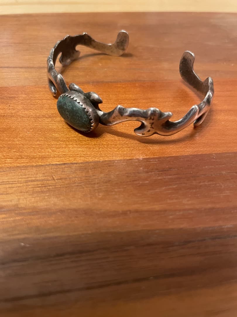 ナバホ　ターコイズ バングル Navajo sterling silver925