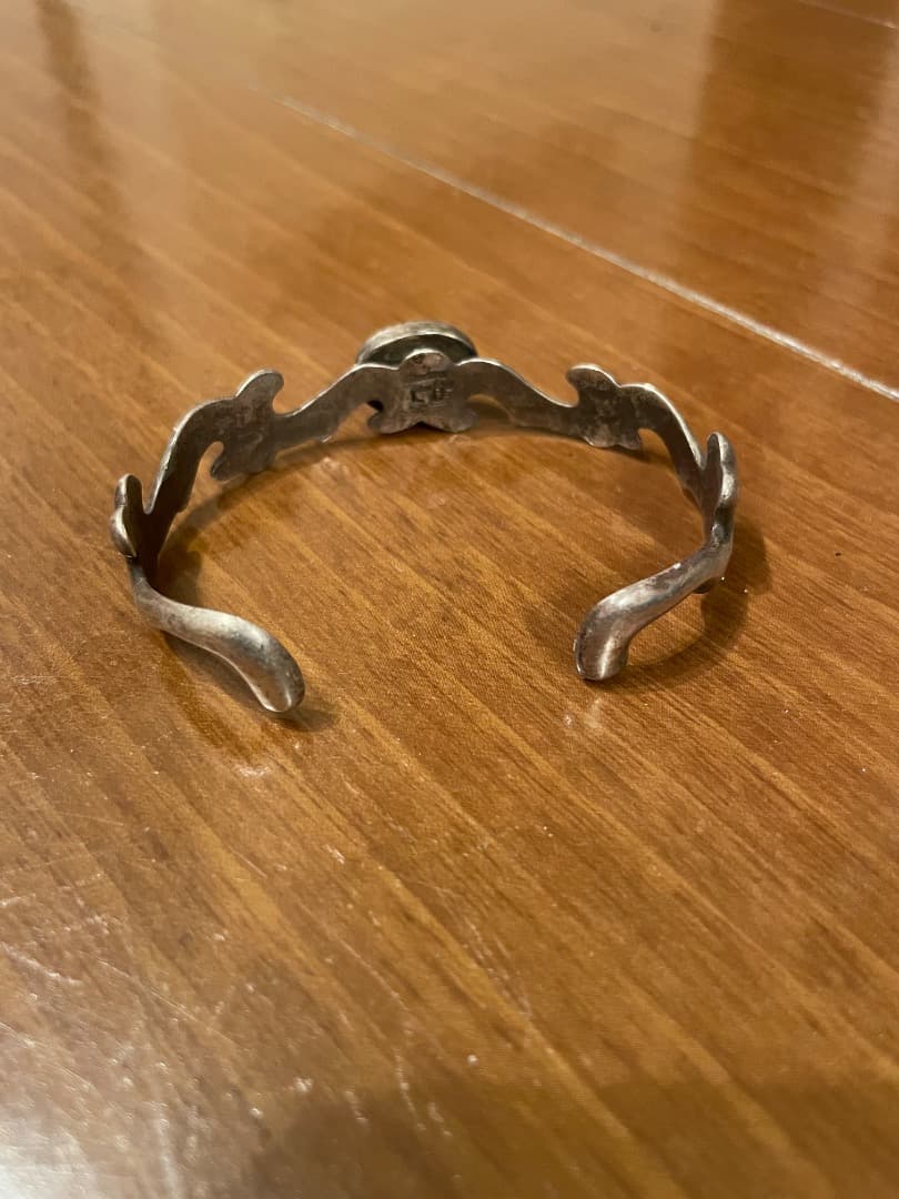 ナバホ　ターコイズ バングル Navajo sterling silver925