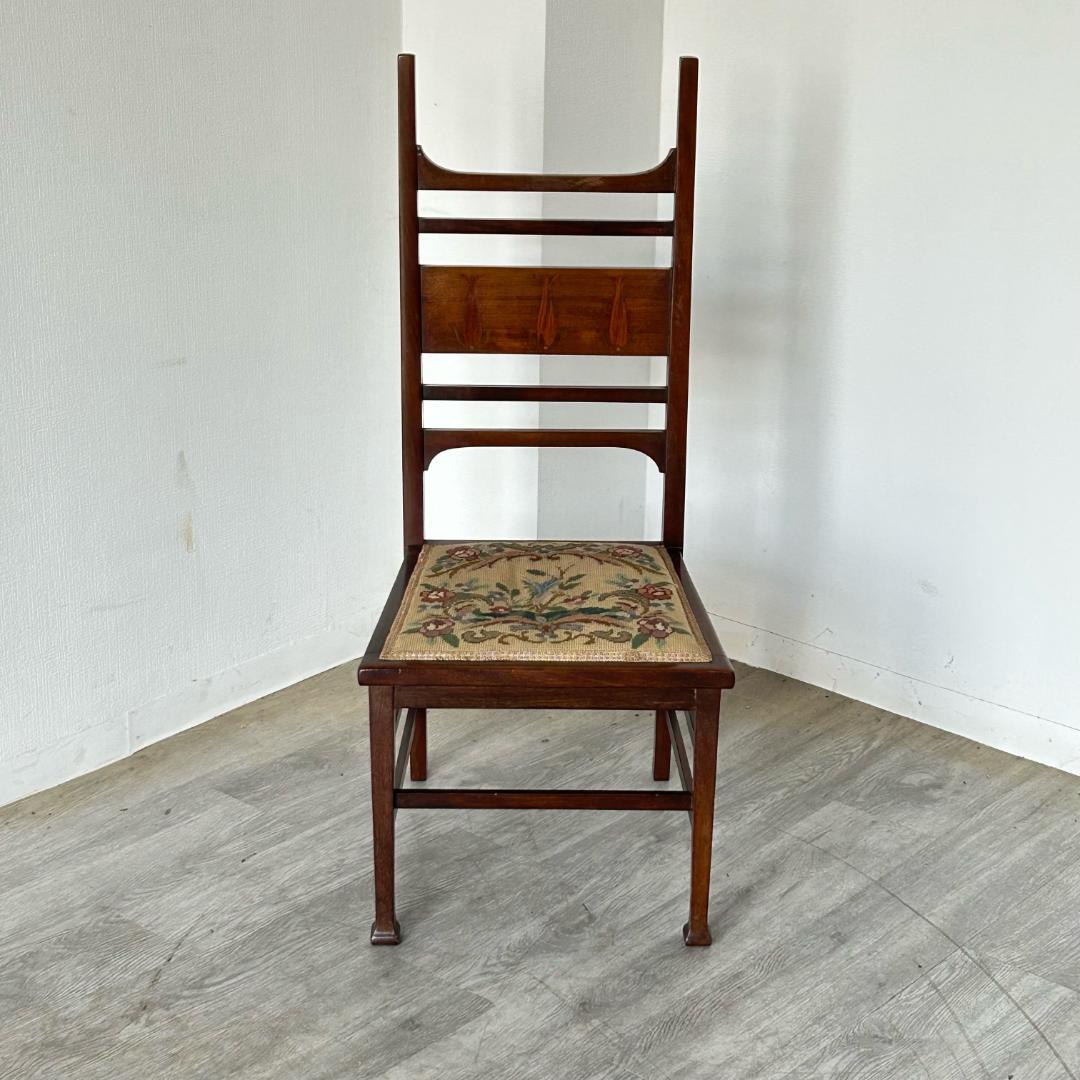 イギリス アンティーク 家具 ラダー チェア 1960年頃 椅子 586A