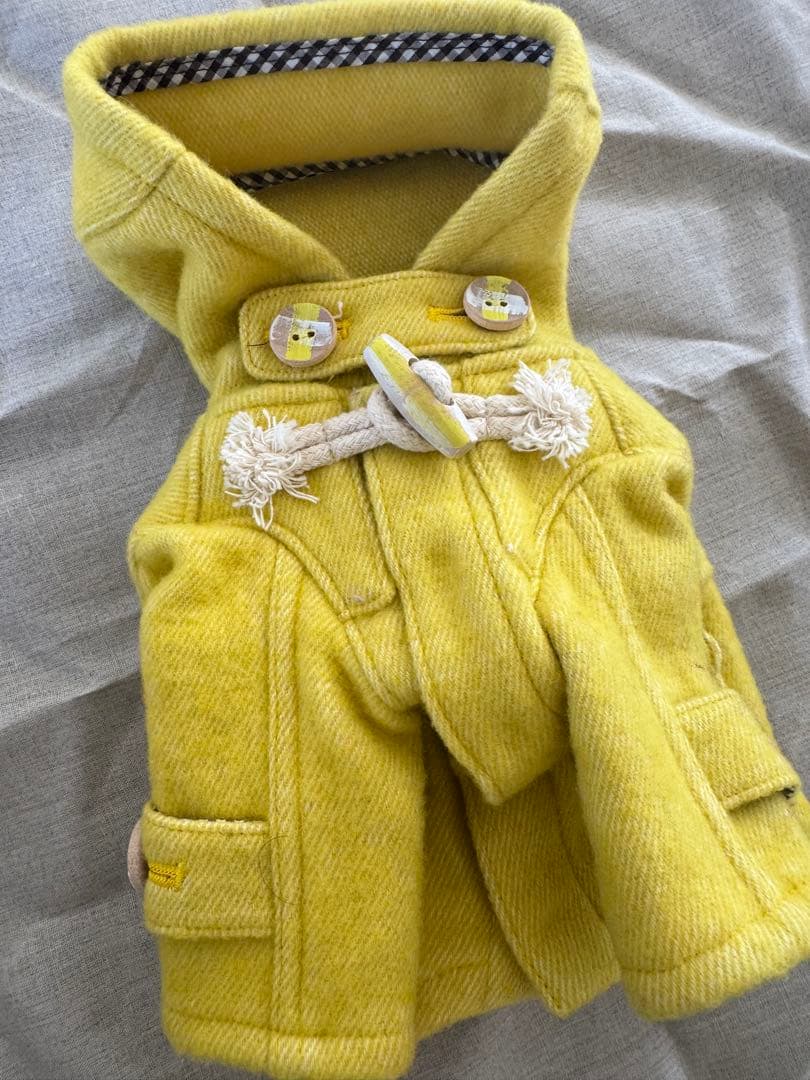 アトリエgg ダッフルコート黄色1ハーフ