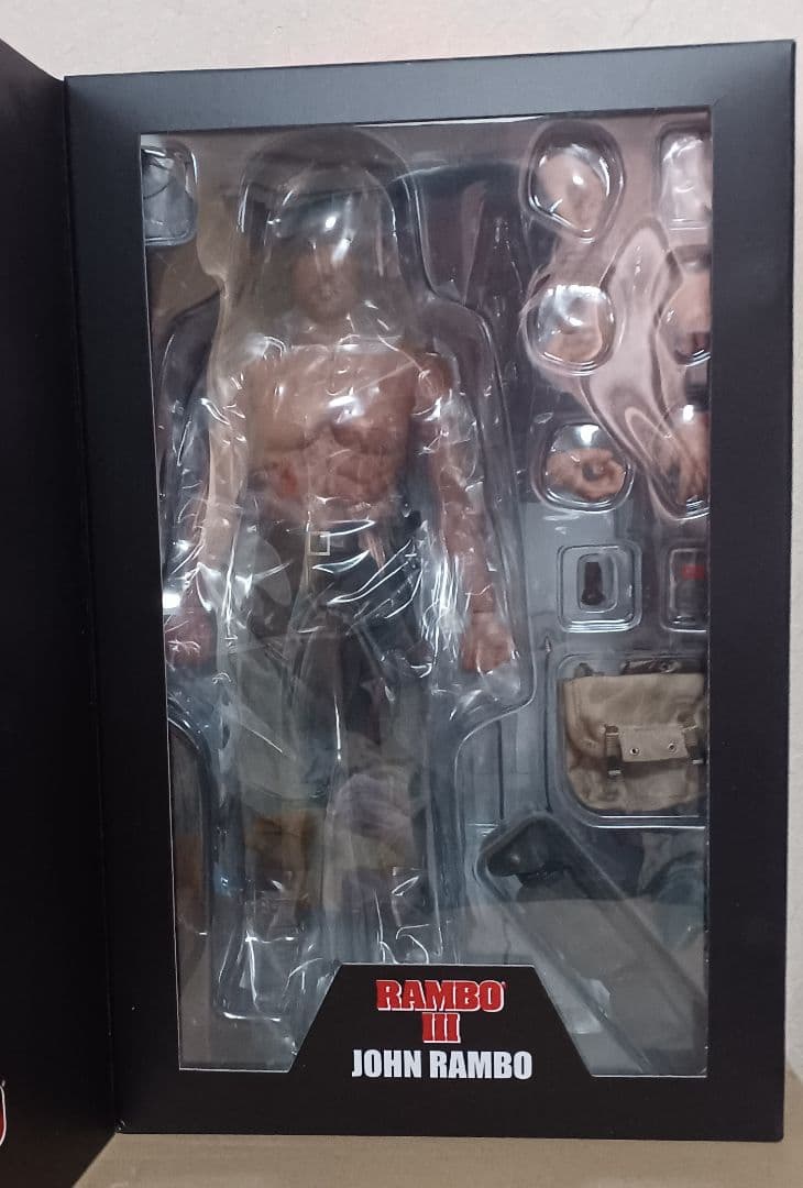 Threezero ランボーⅢ 1/6アクションフィギュア 未開封→開封品