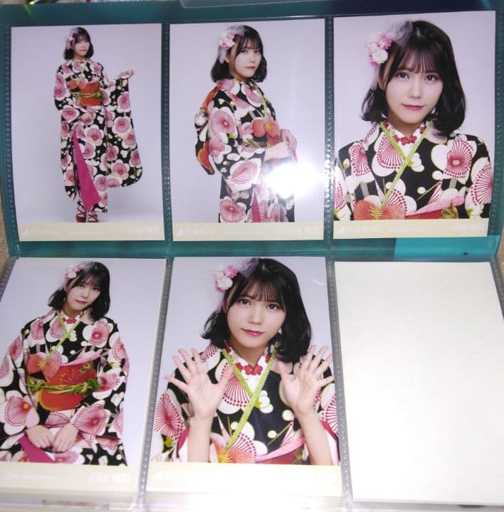 乃木坂 着物写真セット　相良伊織サイン入り