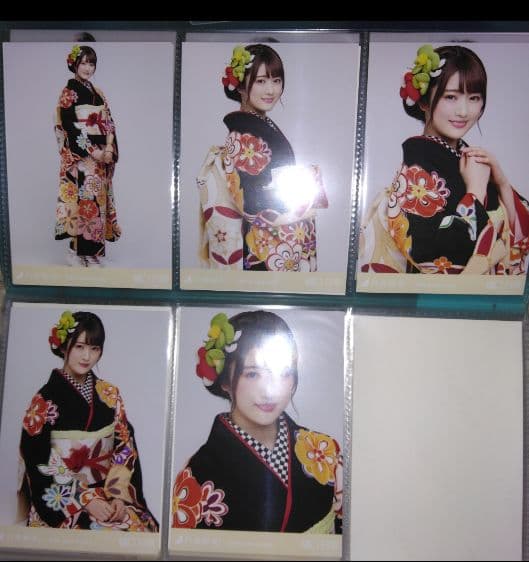 乃木坂 着物写真セット　相良伊織サイン入り