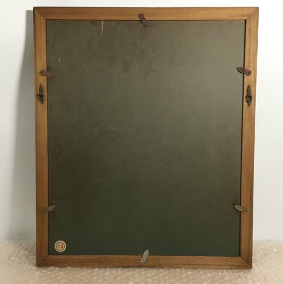 ○中村直人 「リラ」 肉筆 ガッシュ 直筆サイン/裏書 絵画 藤田嗣治 親交