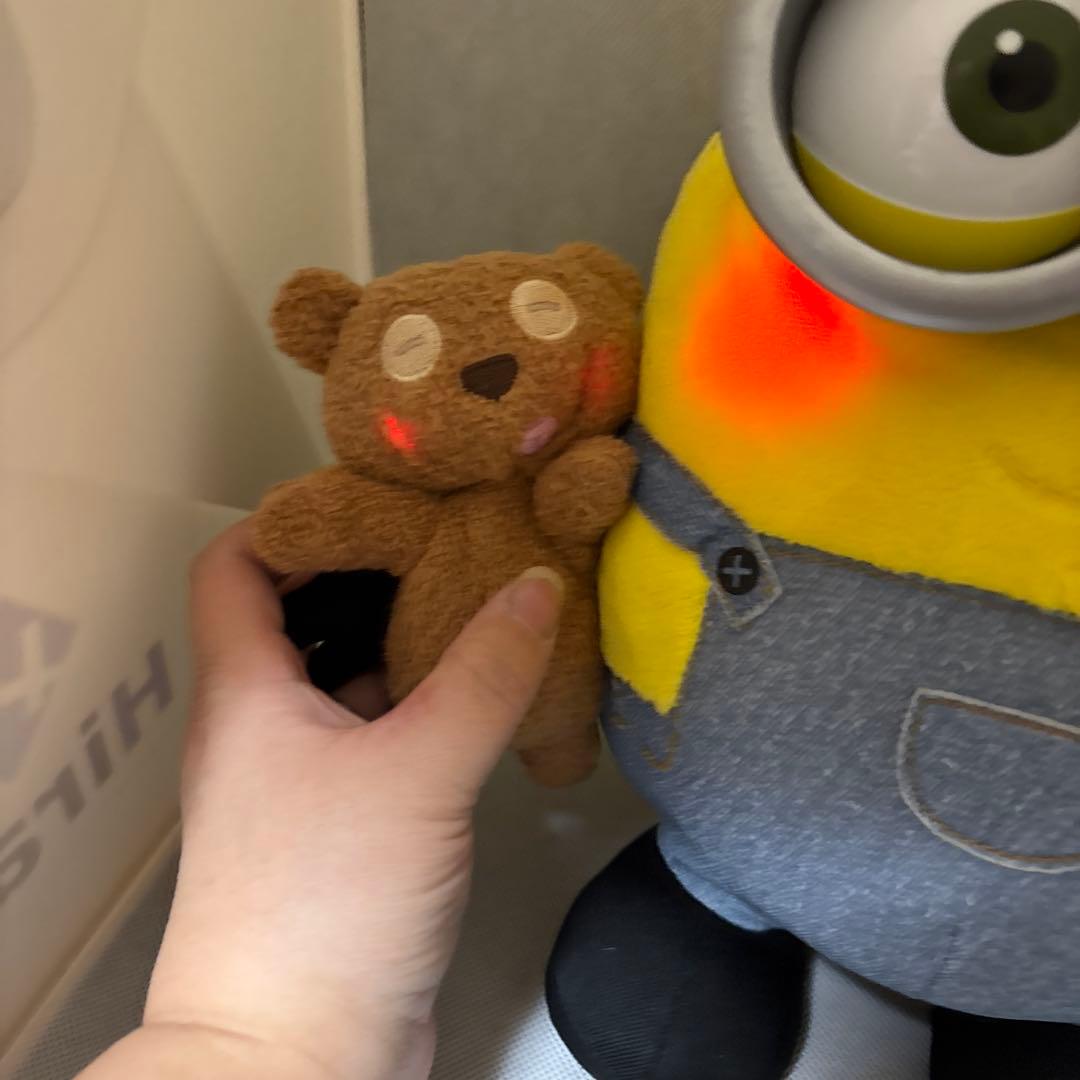 ミニオンズ ボブ with テディベア トーキング&ライトアッププラッシュ