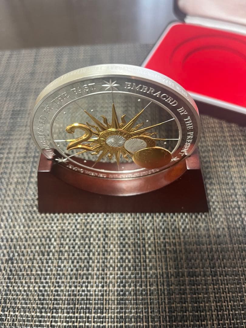 フランクリンミント　カレンダーメダル　2000 シルバー