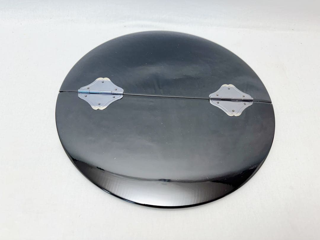 未使用 茶道具 ギャマン平水指 義山水指 替蓋付 クリスタル ガラス 水指 木箱