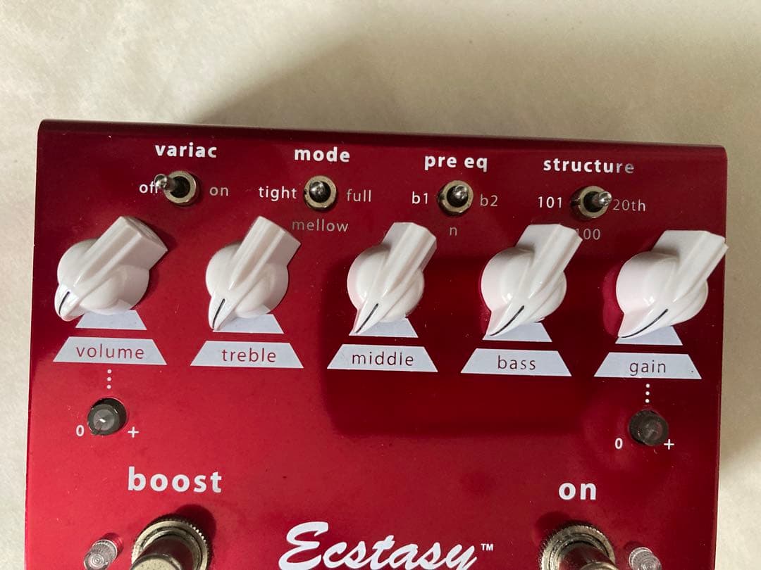ギター bogner Ecstasy Red