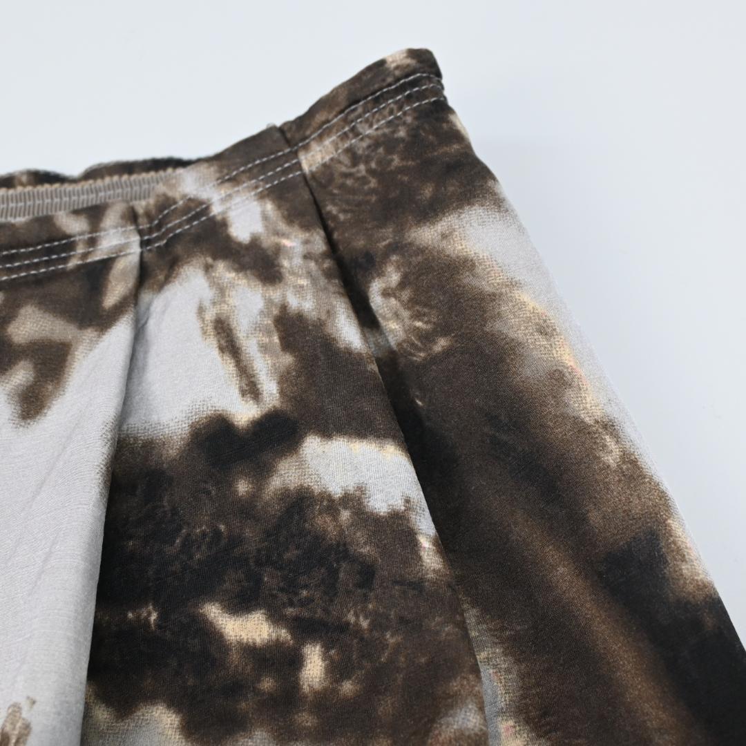 ■ 46242★夏 PRADA プラダ スカート グレー 風景柄 38