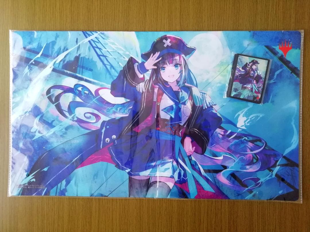 MTG 幽体の船乗り 藤ちょこ プレイマット、スリーブ 20枚