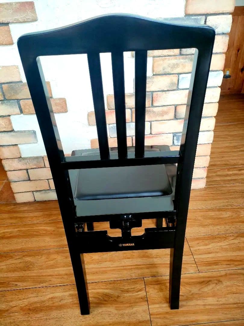 美品　YAMAHA NO.5 (PI5)　グランドピアノ椅子　ブラック
