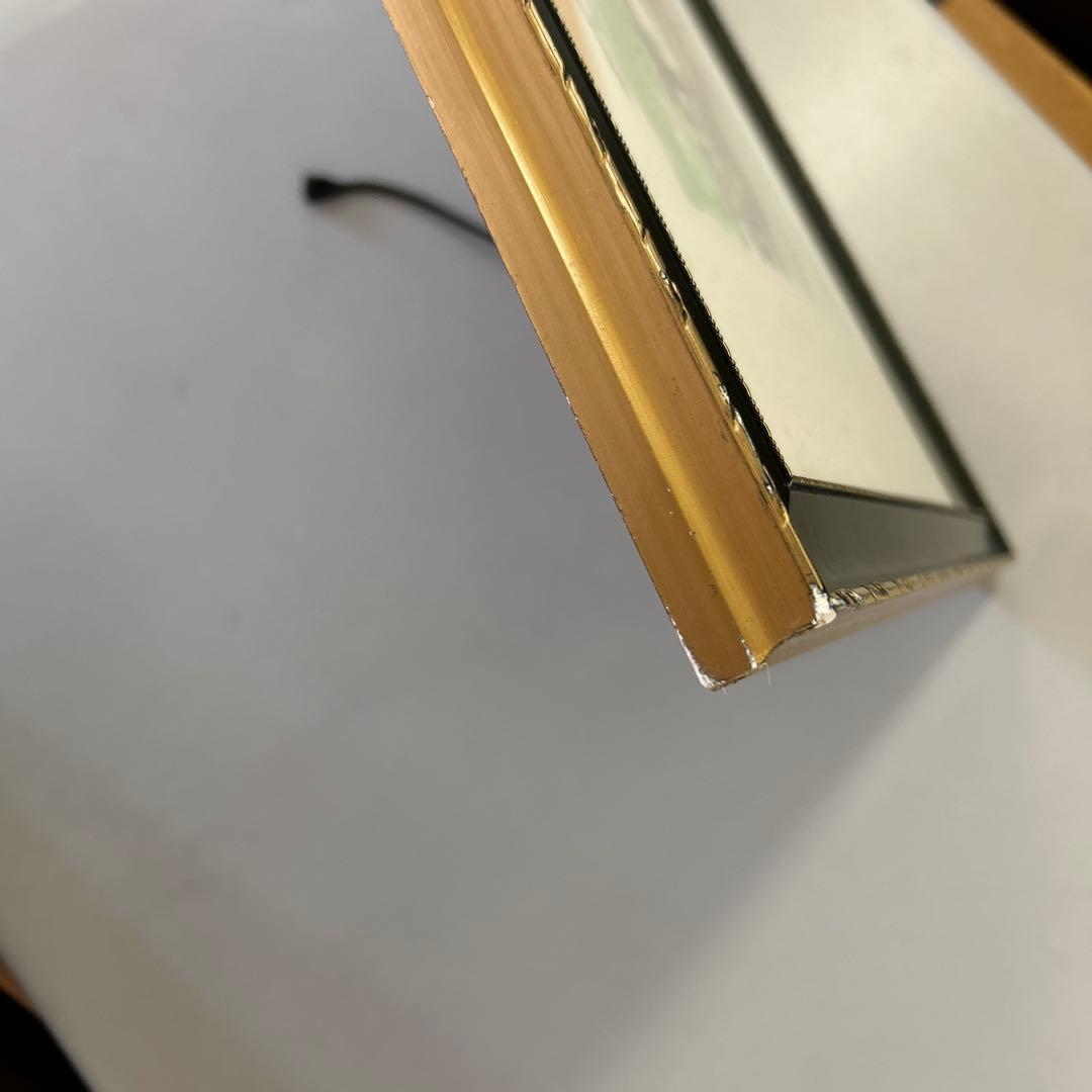 イヴ・ブライエ　リトグラフ　牛達の村