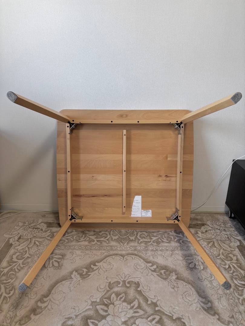 [幅90cm] ニトリダイニングテーブル(Nコレクション T-01 90 NA)