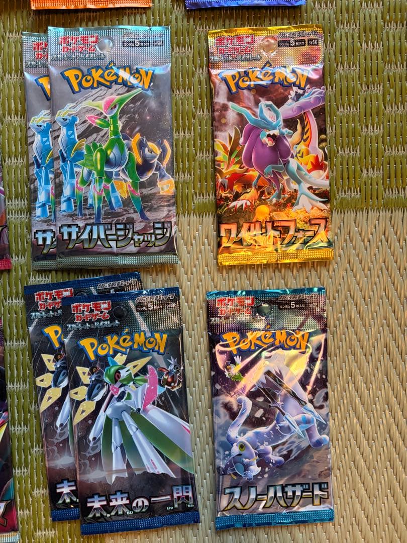 未開封ポケモンカード 34パック