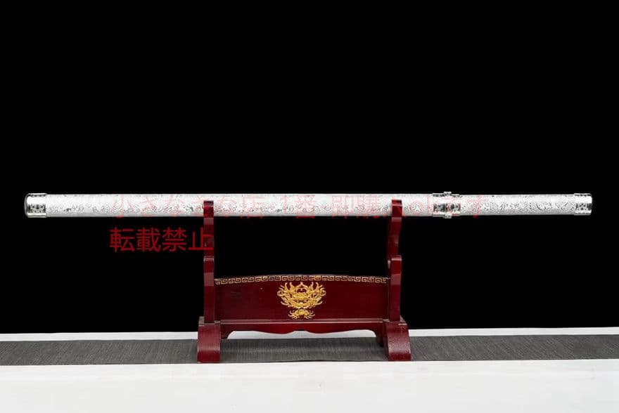 『銀月』  古兵器 武具　刀装具　日本刀　模造刀 居合刀