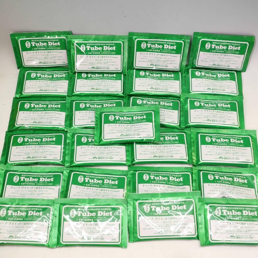森乳サンワールド チューブダイエット キドナ キャットフード 25パック