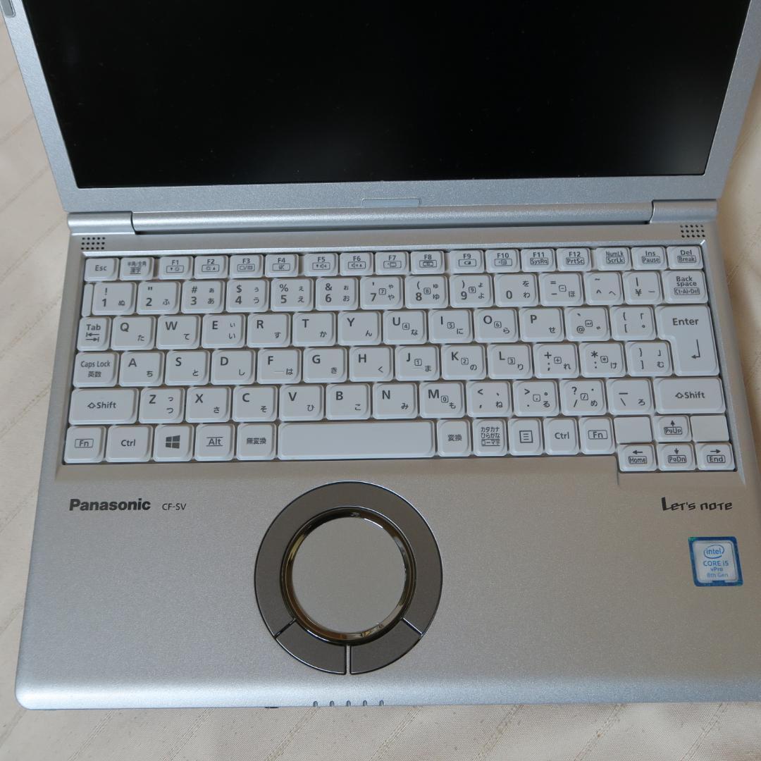 レッツノートi5-8世代／NVMe256GB／メモリ8GB／Office2024