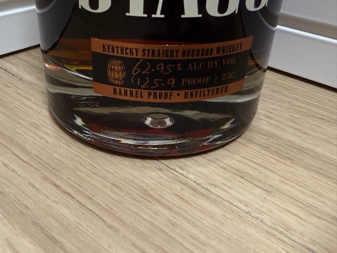 STAGG ウイスキー 750ml 62度　未開封品