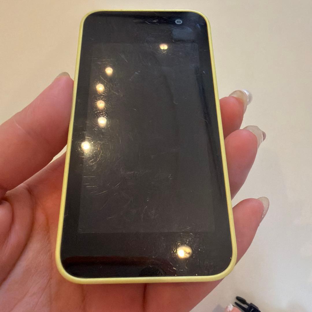 docomo KY41C ライトイエロー