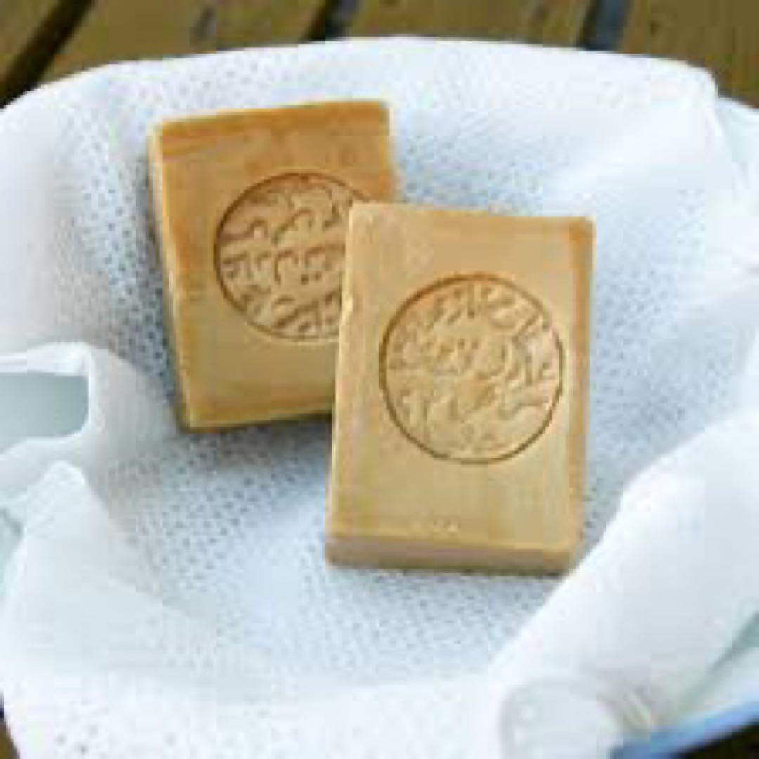 ★アレッポの石鹸「ノーマル」 &KIVIボディタオル ＋ONEコットンセット