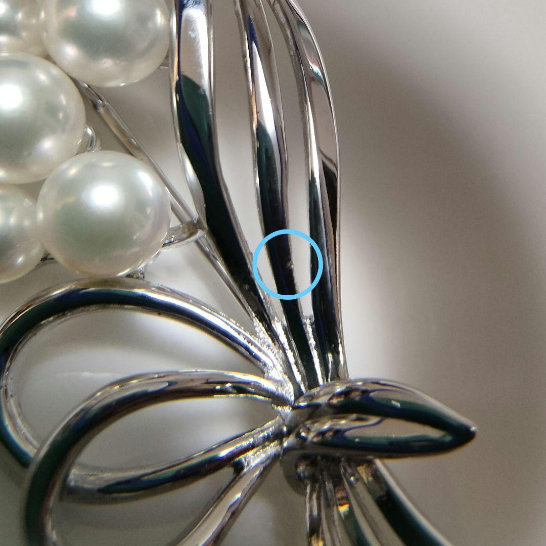 ミキモト/花束ブローチ