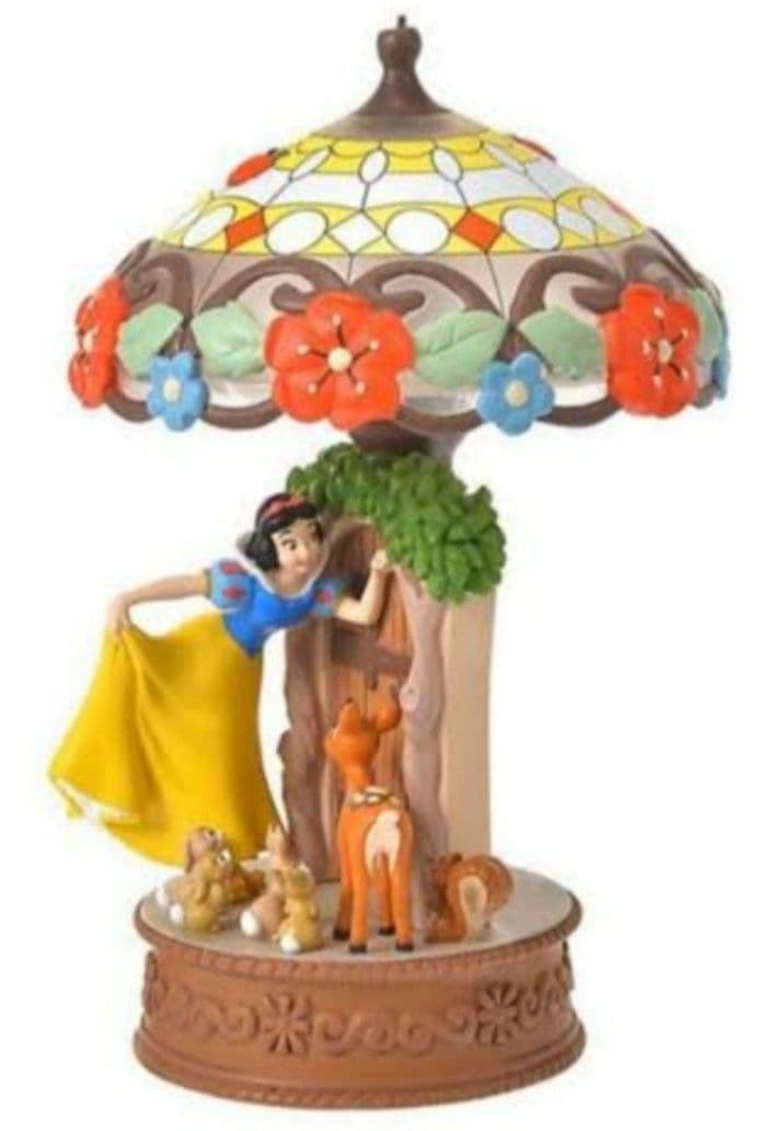 新品未使用品白雪姫 ランプ ライト 照明 ディズニー プリンセス 置物インテリア