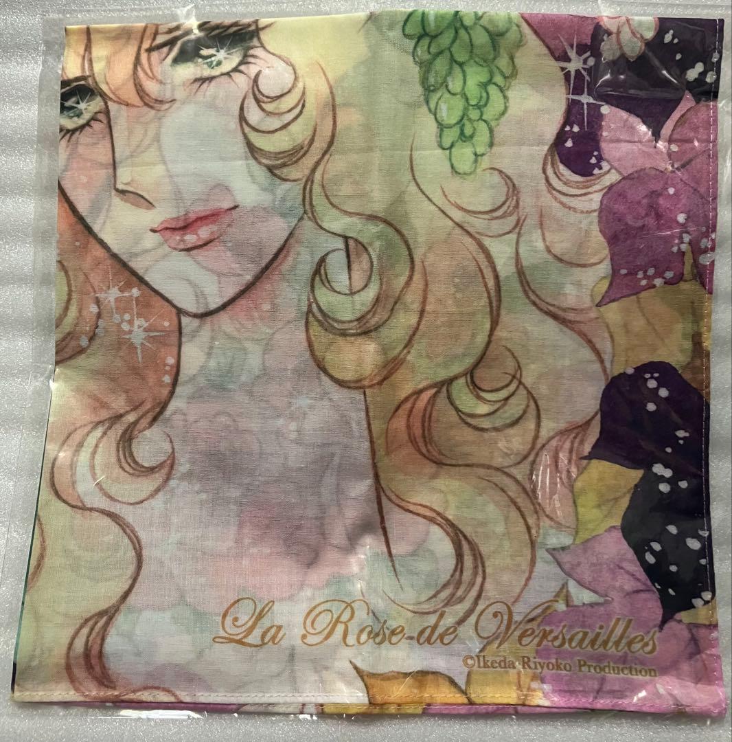【新品未開封】ベルサイユのばら ハンカチ（オスカル・アンドレ）／池田理代子