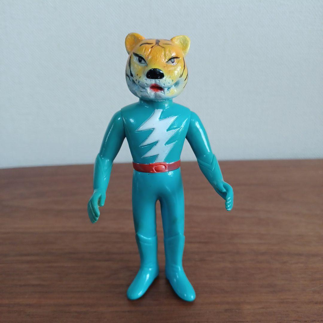 当時物　ブルマァク製「鉄人タイガーセブン」希少ソフビフィギュア