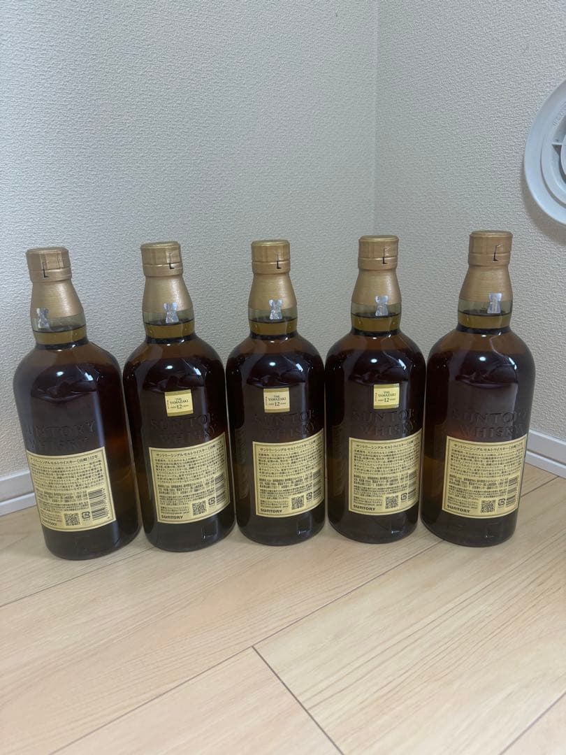 サントリー 山崎 12年ウイスキー 700ml 5本セット