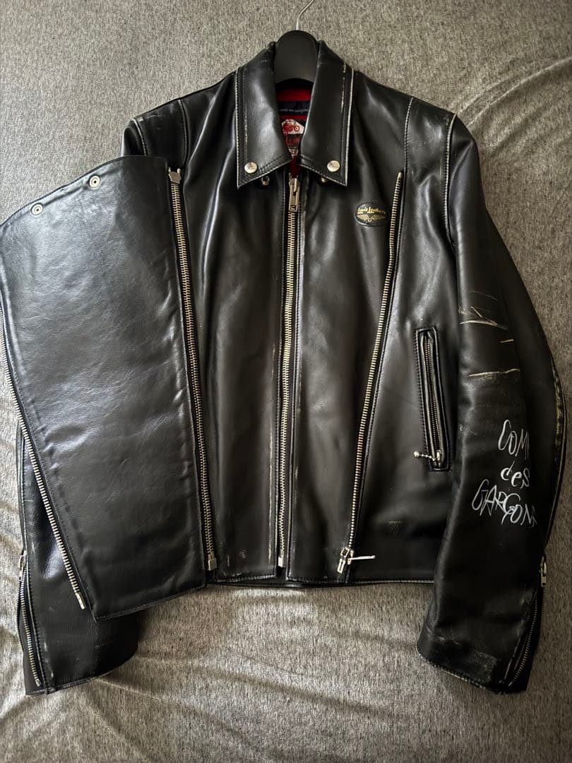 COMME des GARCONS LewisLeathers トライデント38