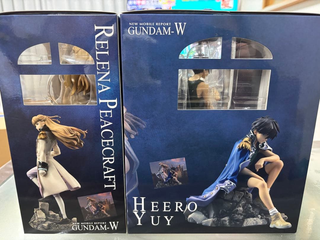 アルファオメガ ヒイロ・ユイ＆リリーナ・ピースクラフト フィギュア