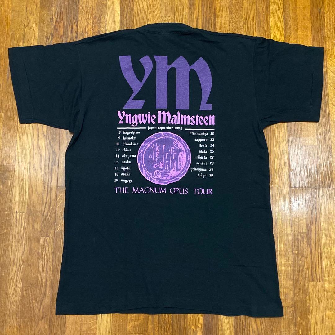 95年 YNGWIE MALMSTEEN ジャパンツアーTシャツ 未使用