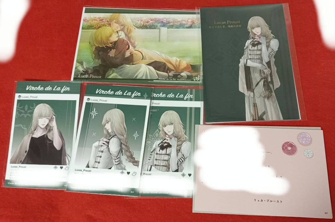 終ヴィル 春風マルシェ アクスタ リュカ +終ヴィルグッズ、特典メセカ
