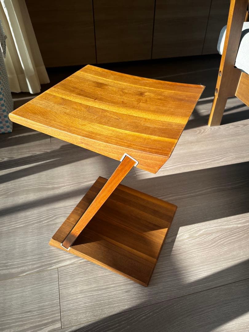 ん*様 木製　Ｚスツール 広松木工？