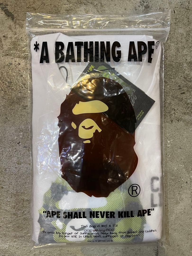 トップス BAPE CR7 CAMO BATHING APE RELAXED T XXL