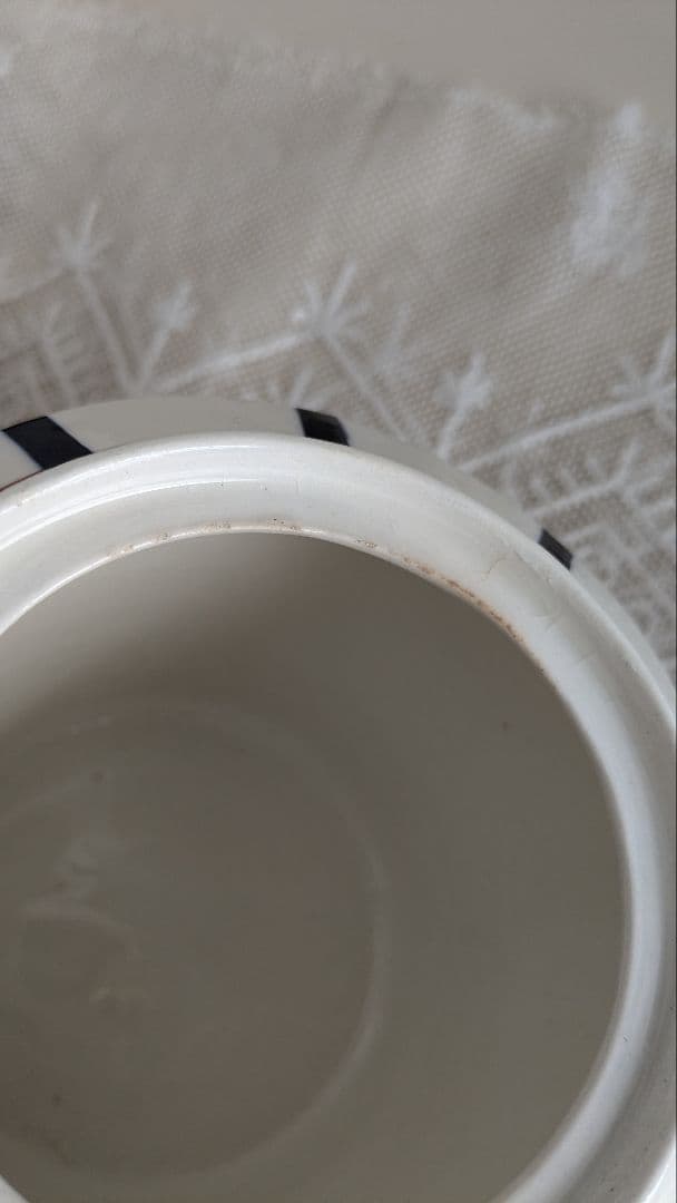 クレイユモントロー HBCM バスク柄 Bearn シュガーポット フランス