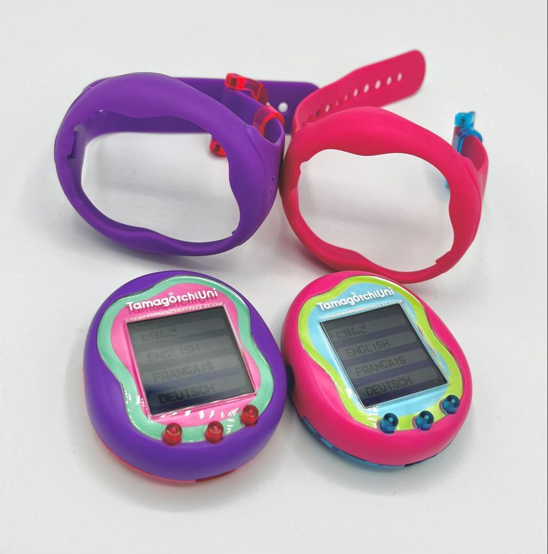 Tamagotchi Uni パープル/ピンク たまごっちユニ 2点セット