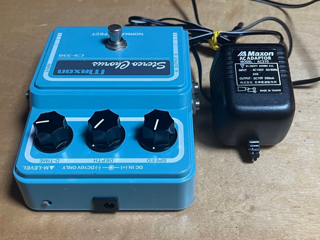 Maxon CS-550 ステレオコーラス　完動品